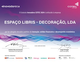 Espaço Libris conquista Certificação Inovadora 2024 pela COTEC!