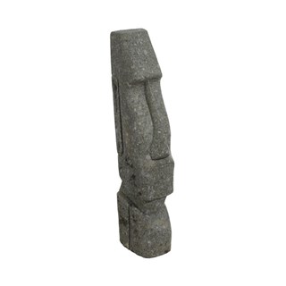 Escultura cinza pedra