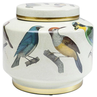 Pote Decorativo com Pássaros